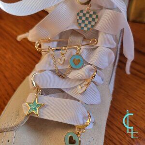 Baby Blue Custom Shoe Charms